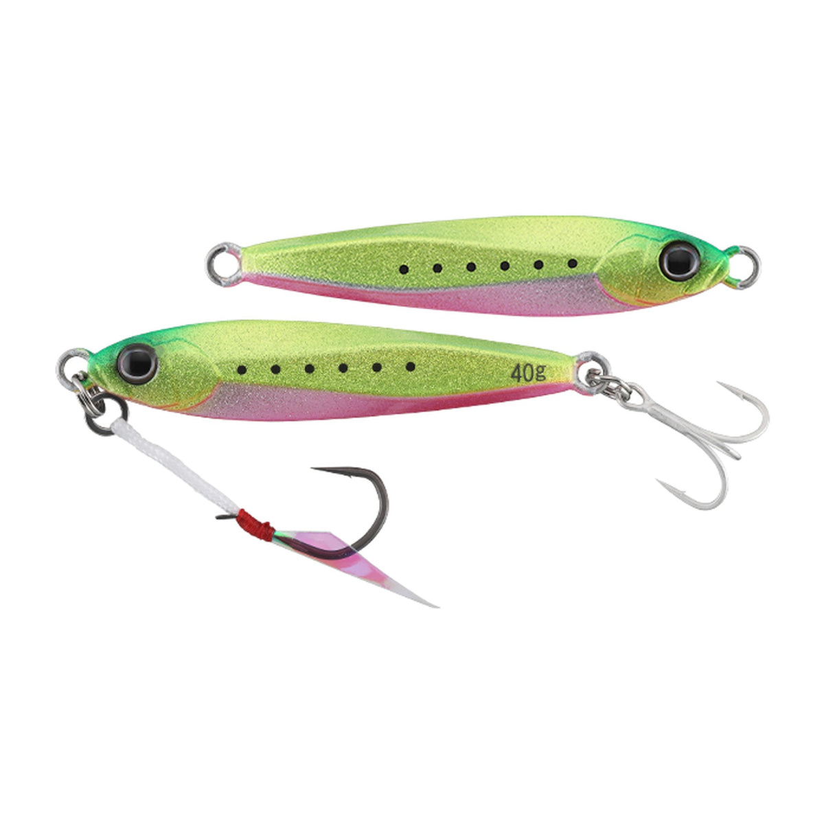 Jackall Big Backer Jig 60g in Hirame-ron — official Jackall product photo