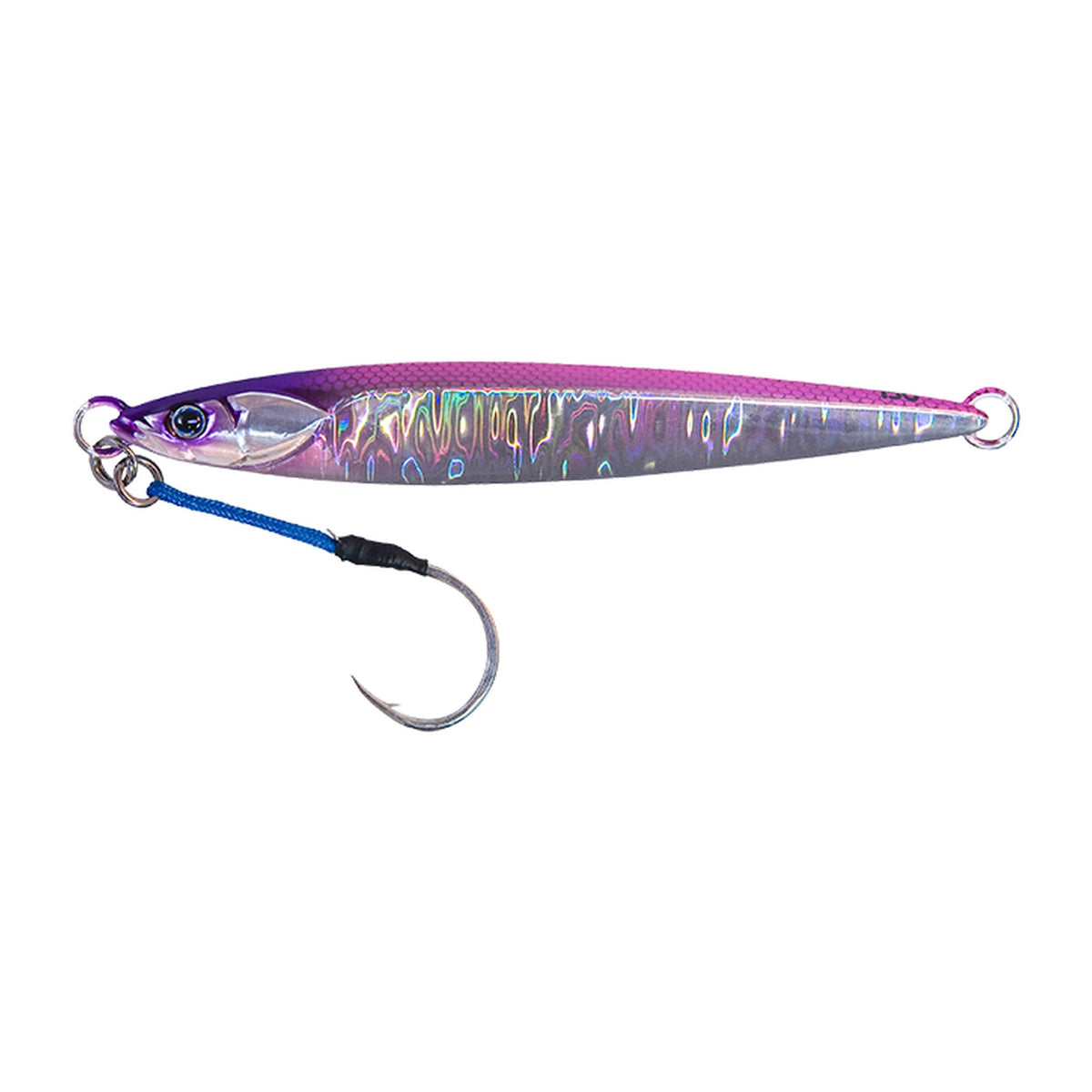 Jackall BamBluz Jig Short 200g in Pink Back/Magma Wave Holo — official product photo