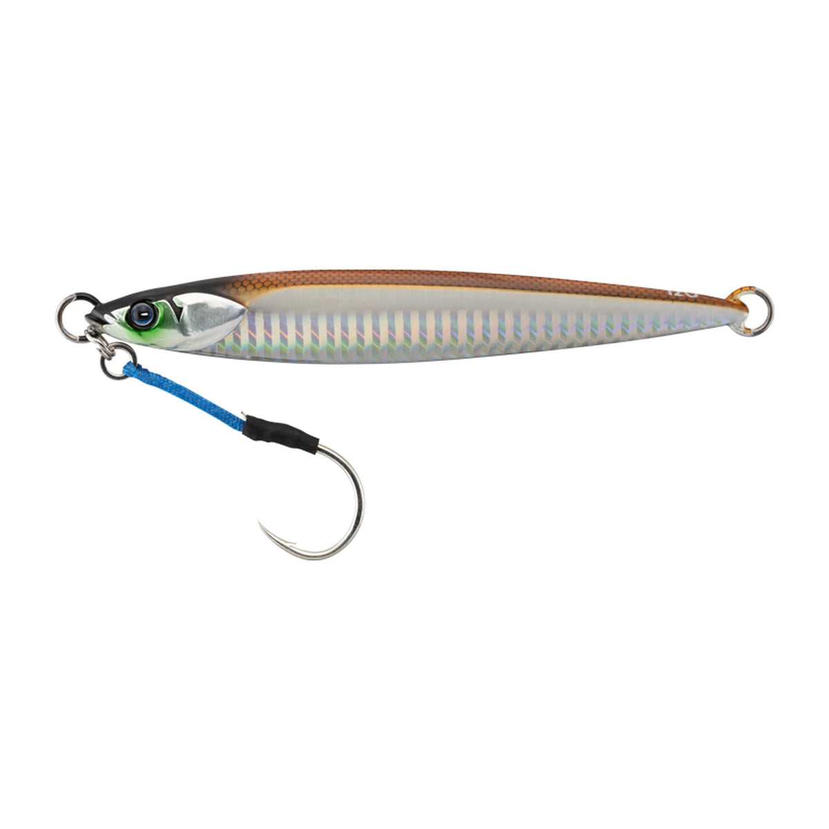 Jackall BamBluz Jig Short 200g in Ikanago Shoulder Glow — official Jackall product photo