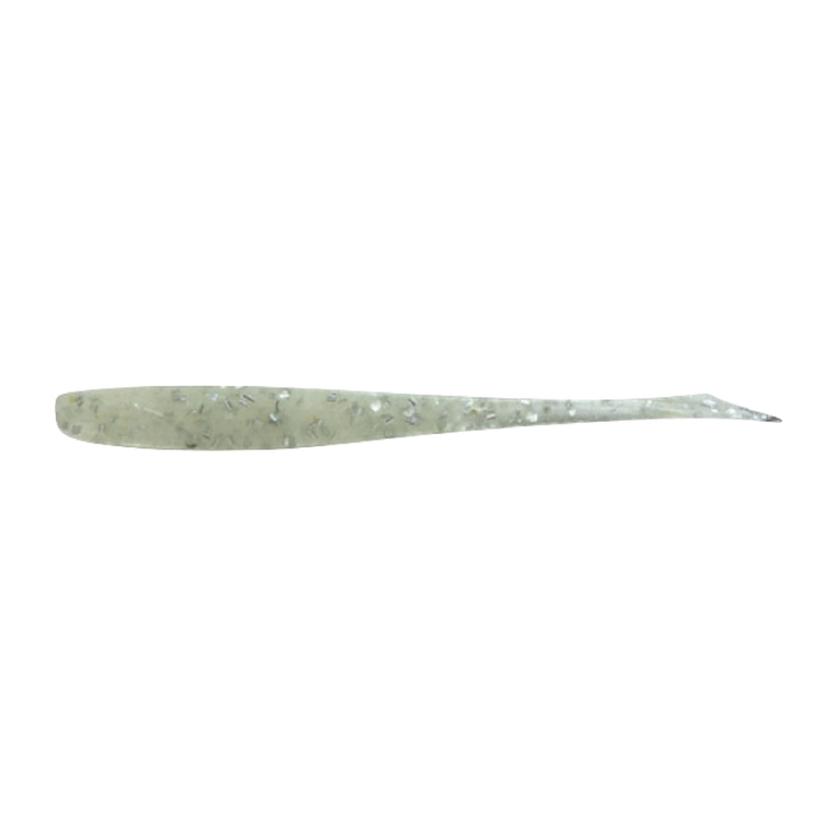 Jackall Deka Kibinago 2.5 in Glow Silver Flake — official product photo