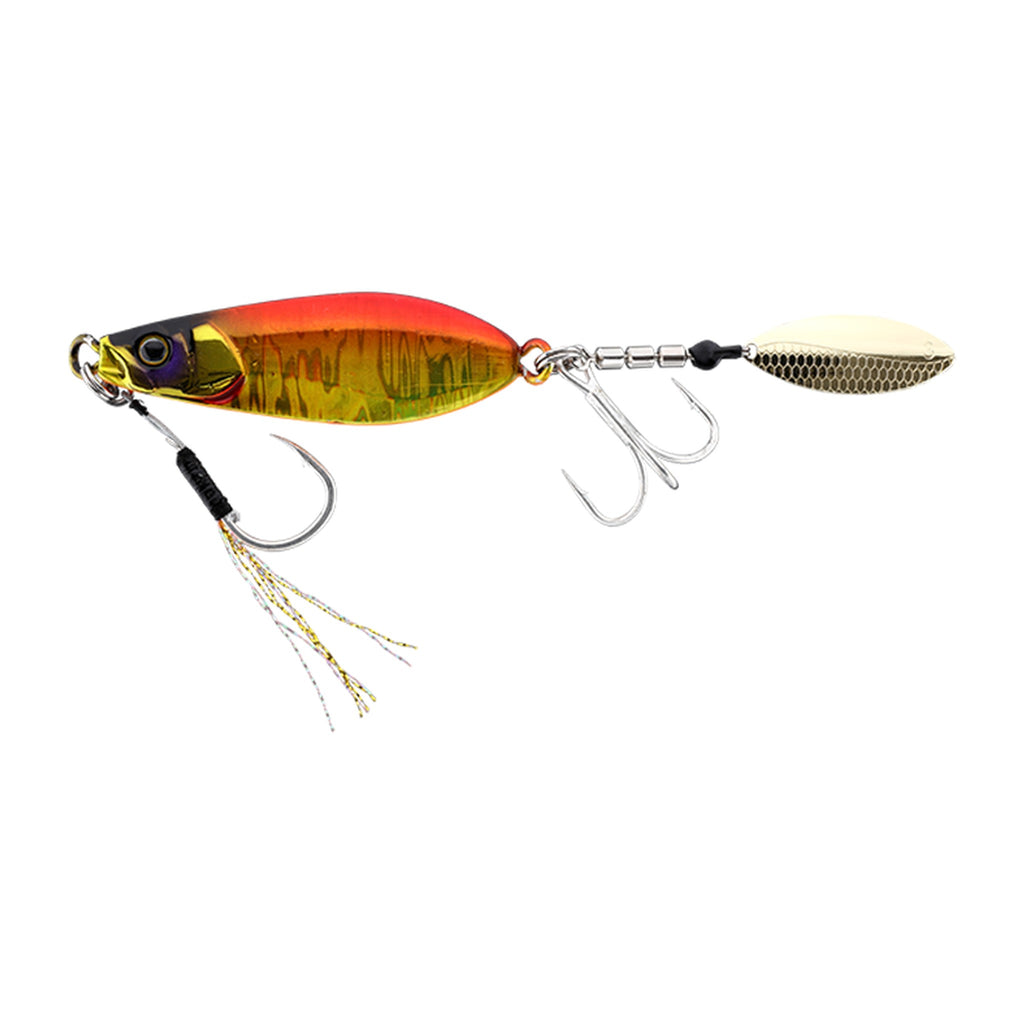 Jackall Big Backer E-Blade W 60g in Red Gold — official Jackall product photo