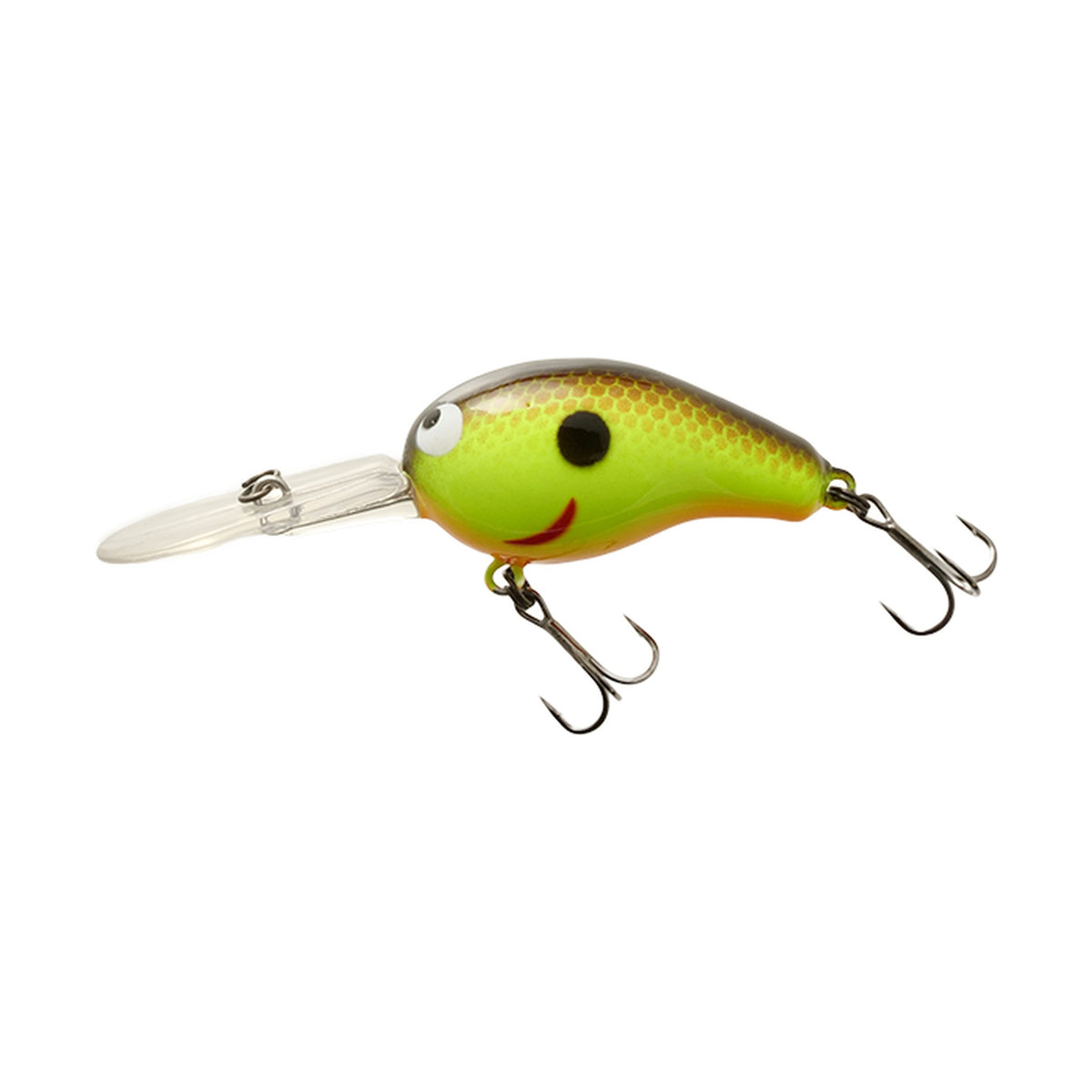 Jackall Geronimo Chico in Brown Back Chartreuse — official Jackall product photo