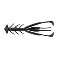 Jackall Jimmy Shrimp 3.8 in Solid Black — official Jackall product photo