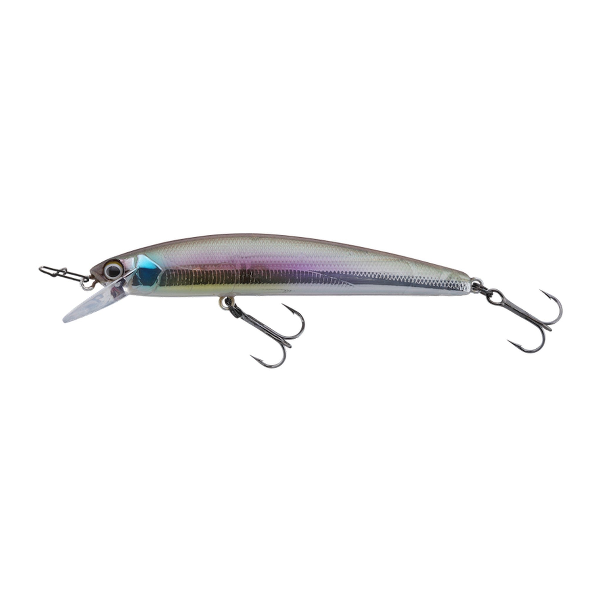 Jackall Lill Bill 70F in Half Mirror Wakasagi — official Jackall product photo