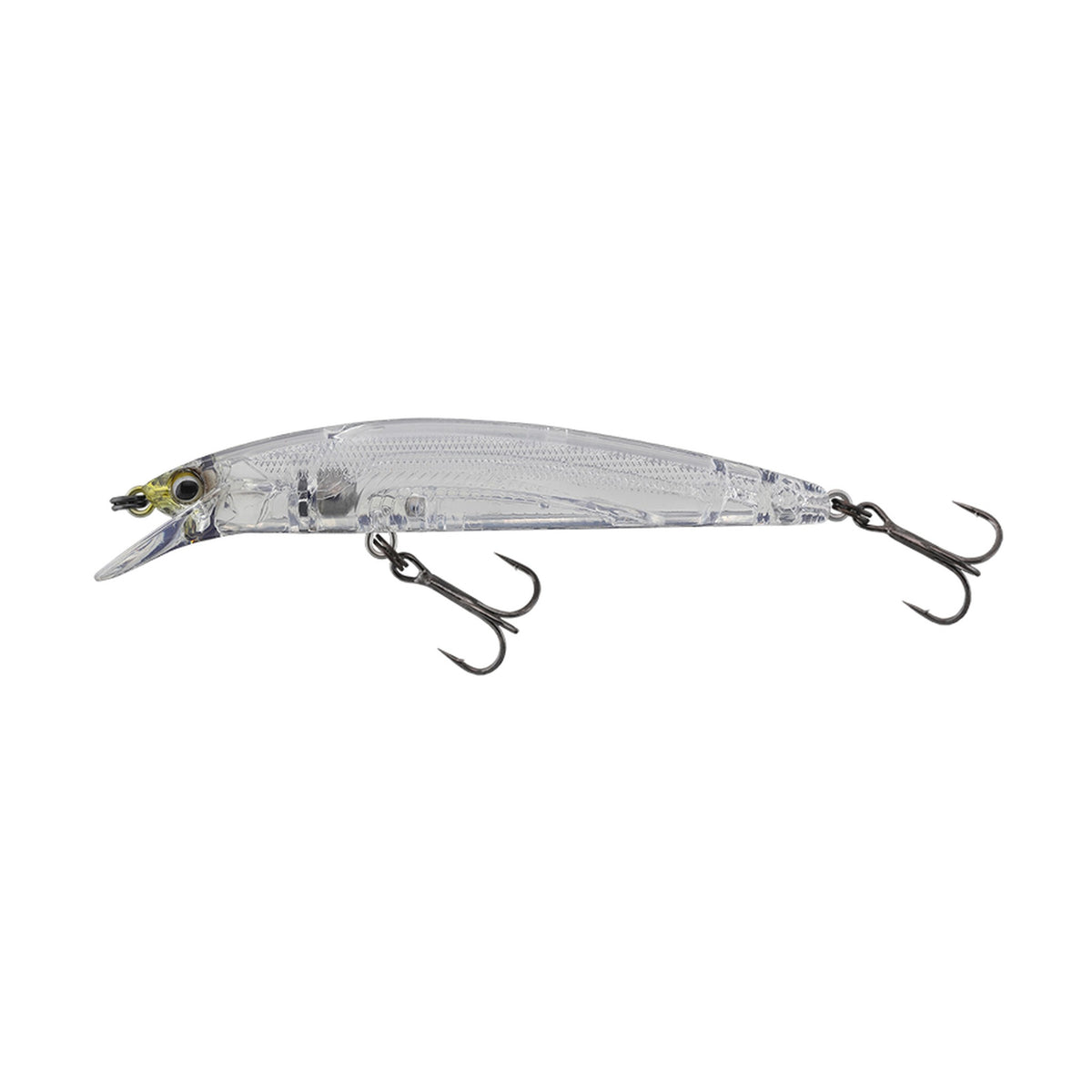 Jackall Lill Bill Wild 75F in Super Clear Shirauo (Icefish) — official Jackall product photo
