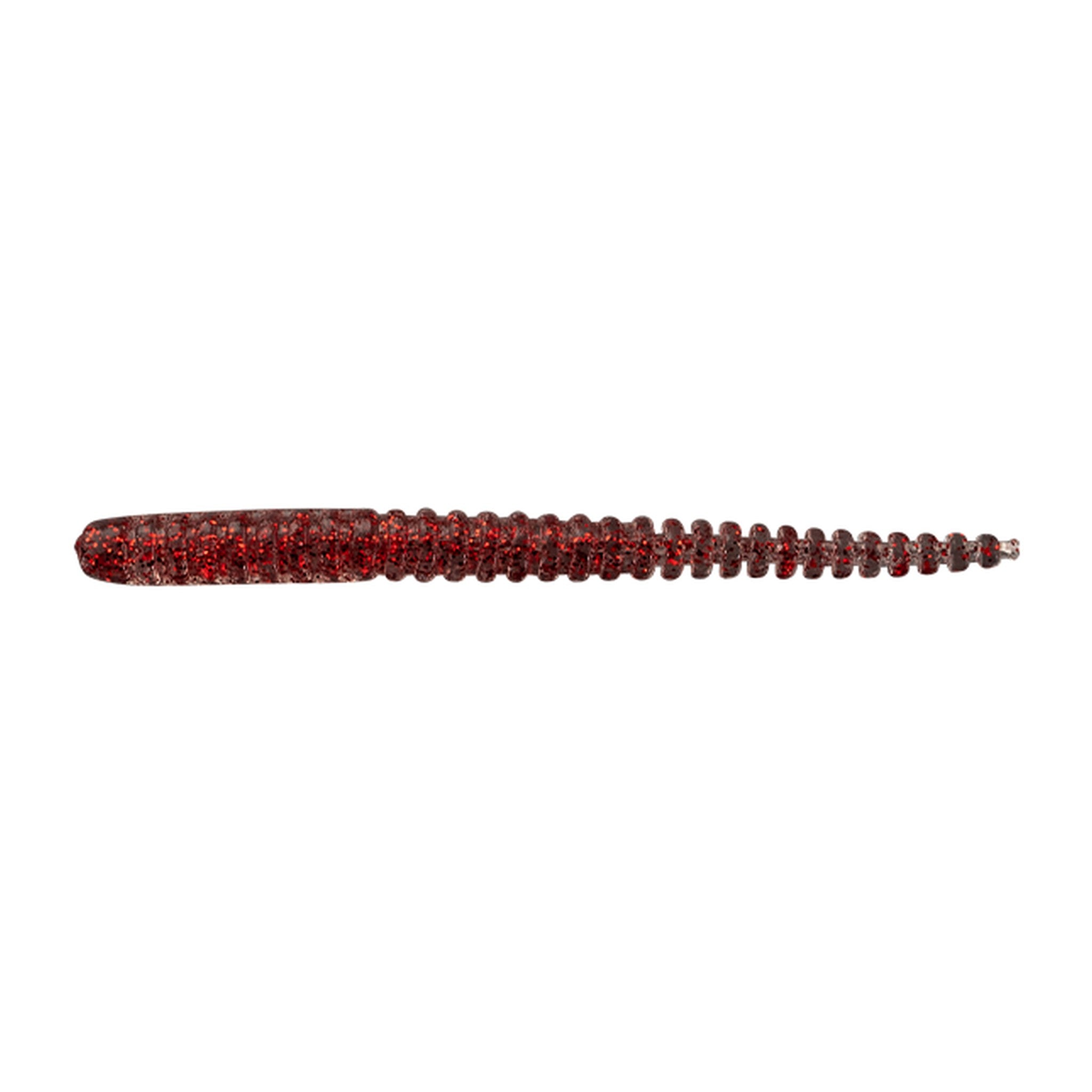 Jackall Mellow Ring 2.5 in Clear Red Flake — official Jackall product photo