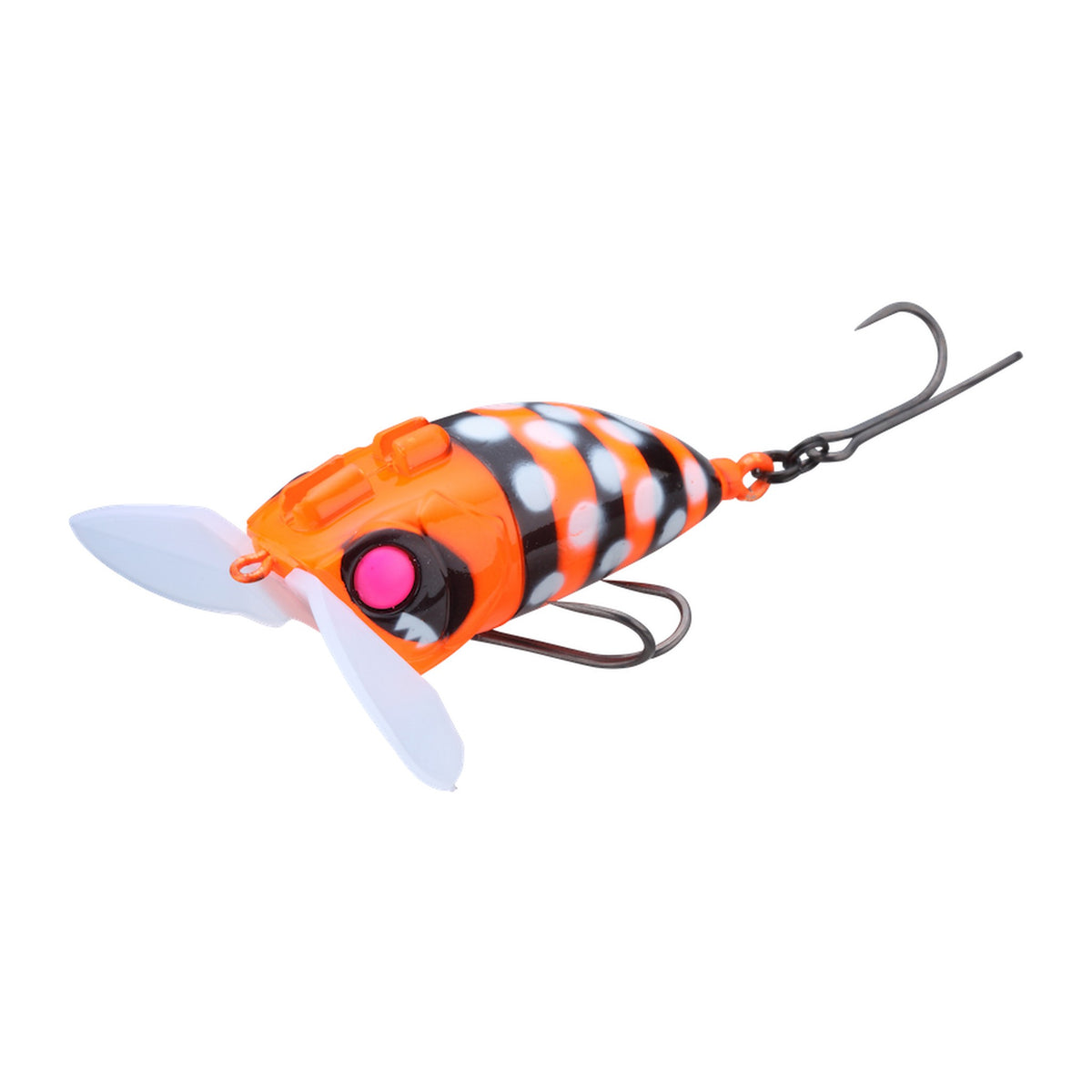 Jackall Nazzy Bug in Spark Orange Candy — official Jackall product photo