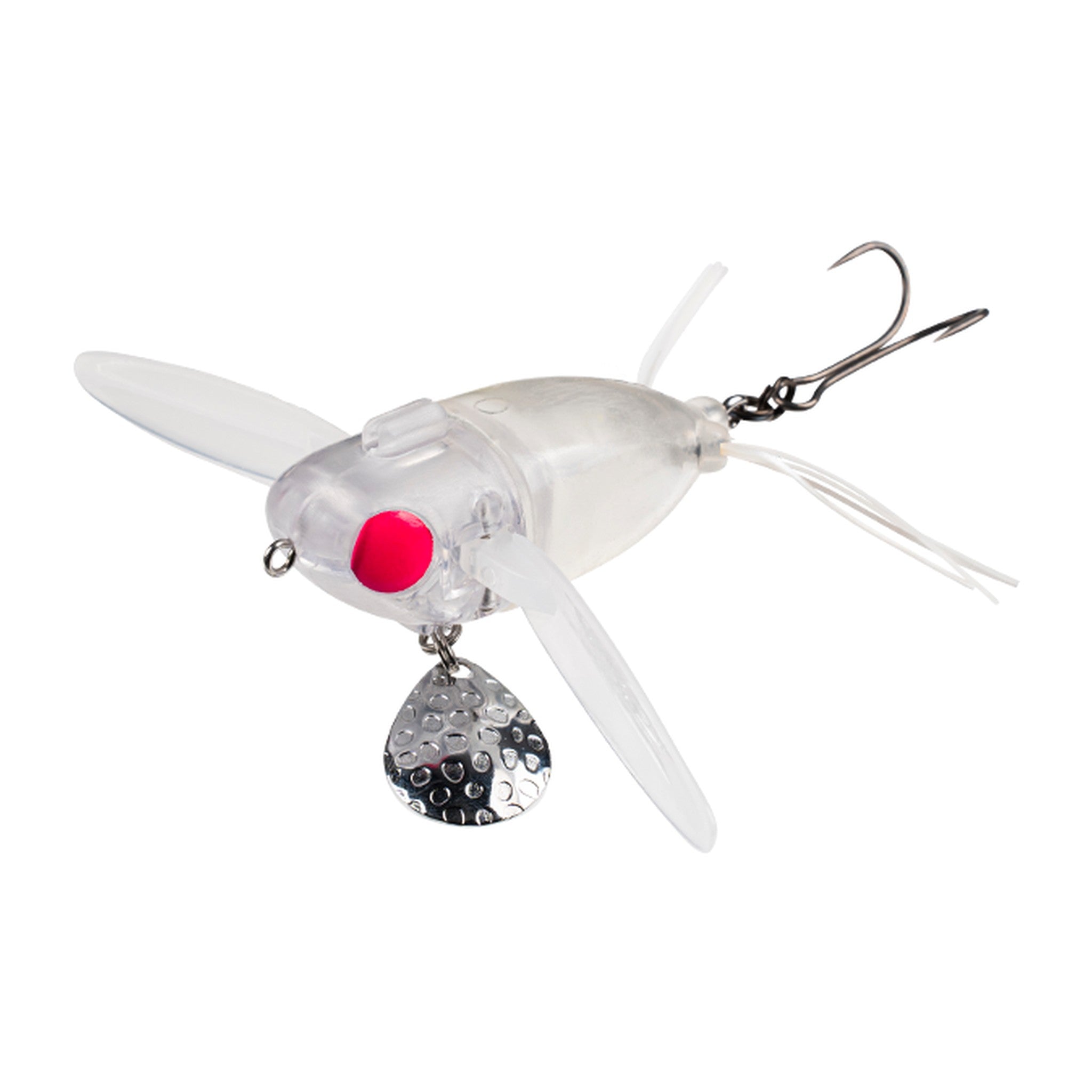 Jackall Nazzy Crawler in YB Secret Clear — official Jackall product photo