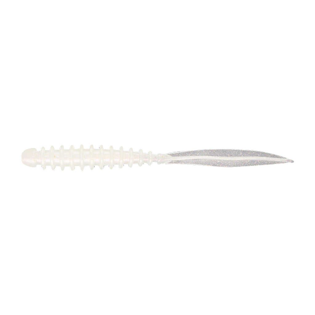 Jackall Pekering 2.5 in Pearl White — official Jackall product photo