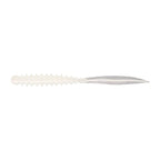 Jackall Pekering 2.5 in Pearl White — official Jackall product photo