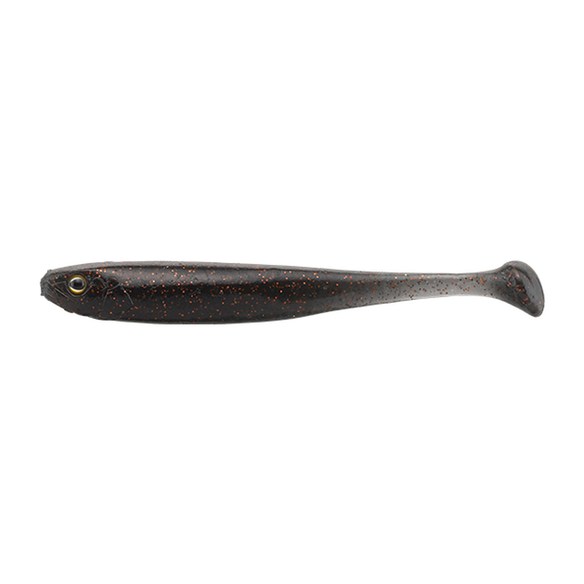 Jackall Peaceton Shad 2.8 in Maruhata Silhouette Shad — official Jackall product photo