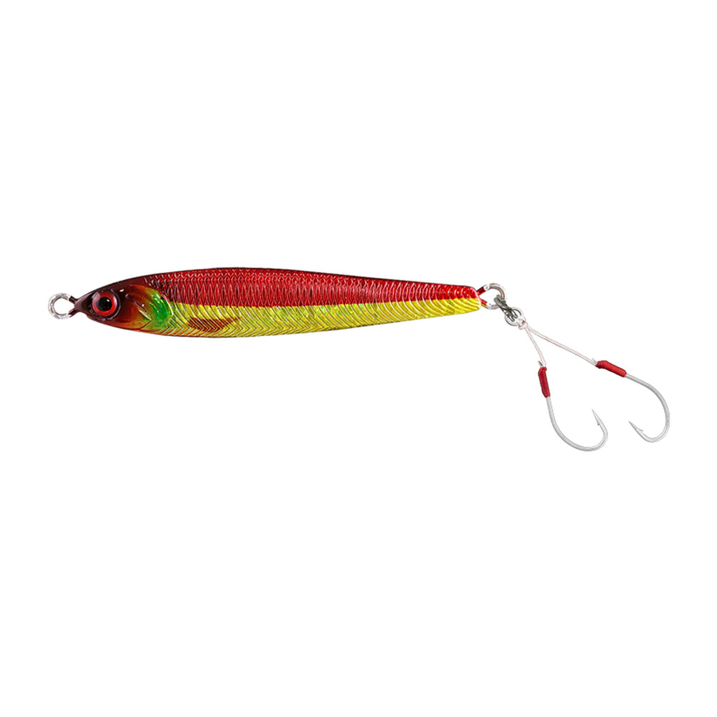 Jackall Seabass Anchovy Metal 100g in Red Gold Sardine — official Jackall product photo