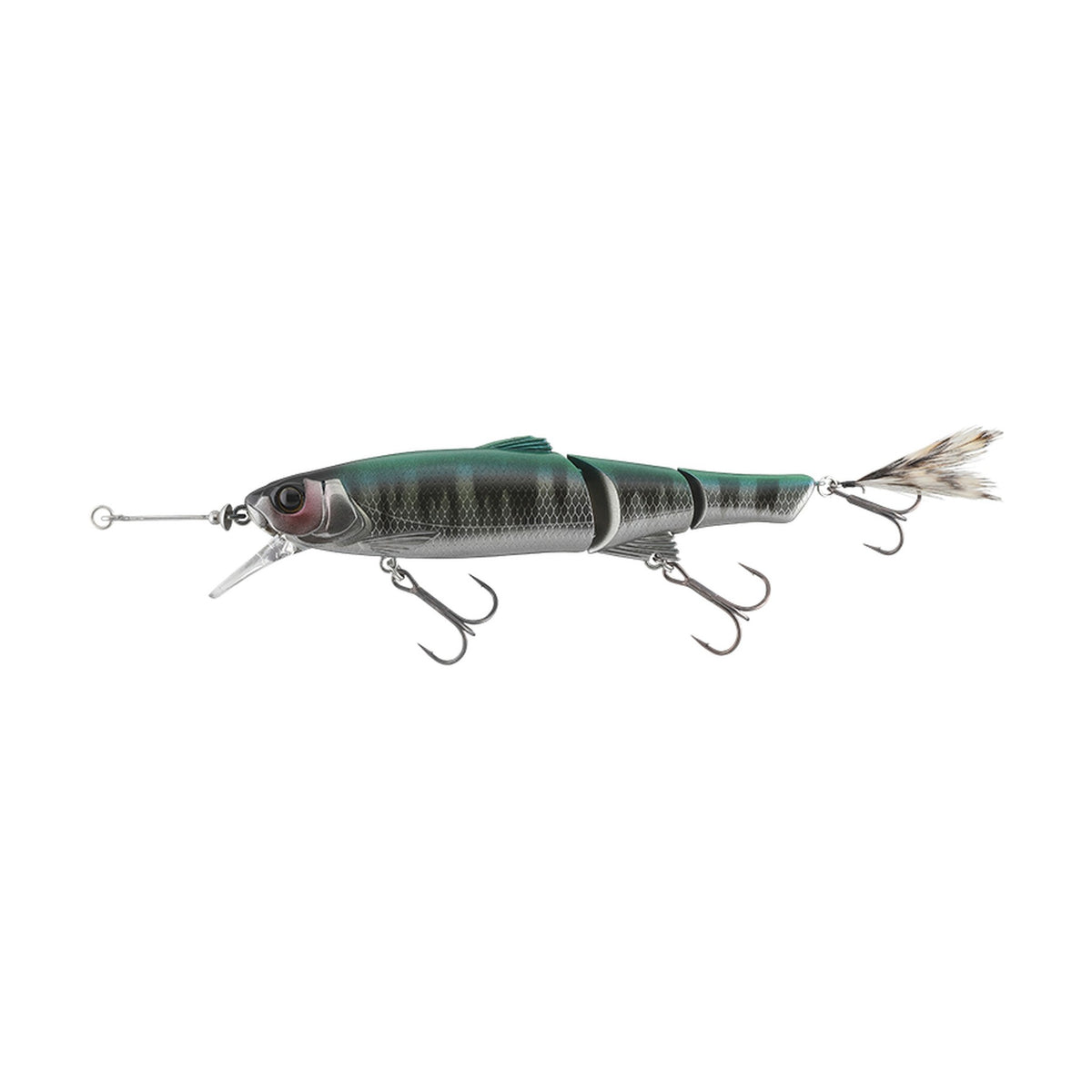 Jackall Sleek Mikey 90 Alabama Custom in Dark Silhouette Oikawa — official Jackall product photo