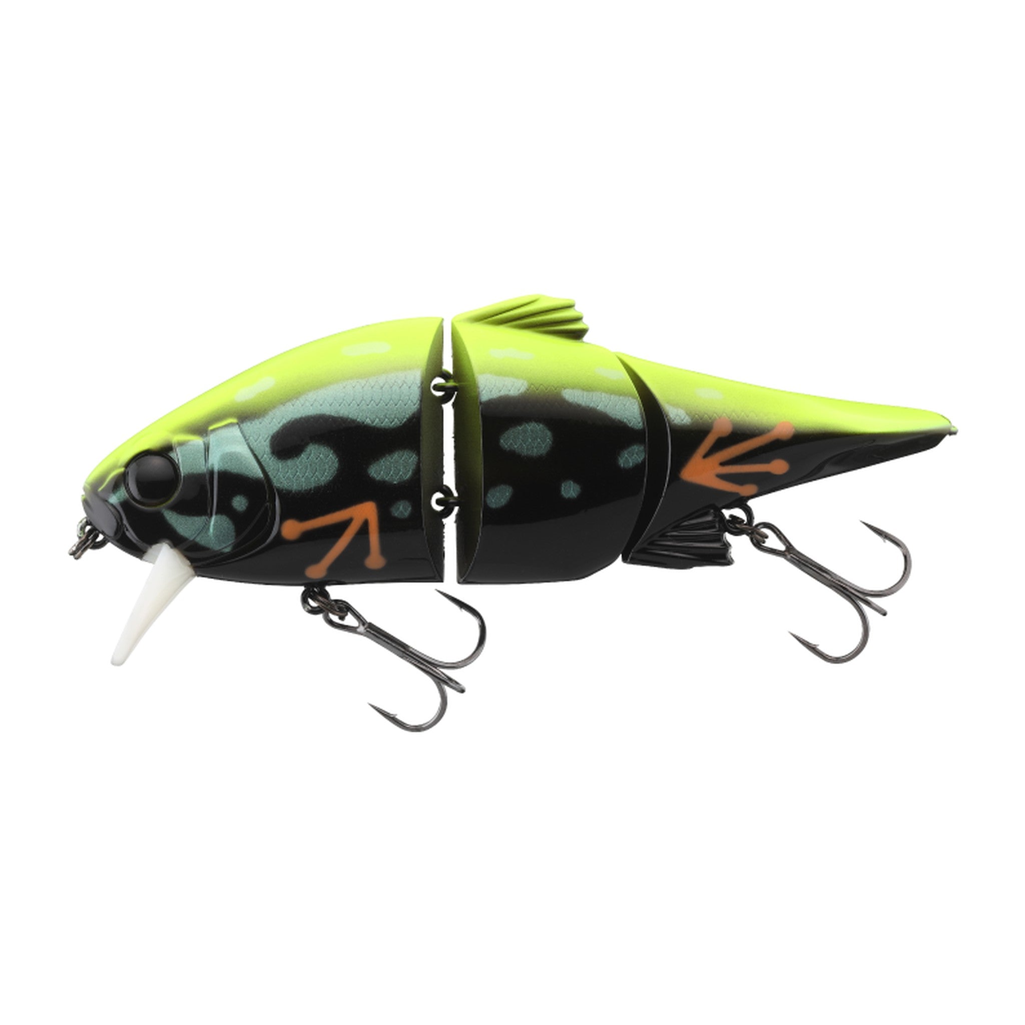 Jackall Swing Mikey 115 Bone in Swing Black Frog — official Jackall product photo