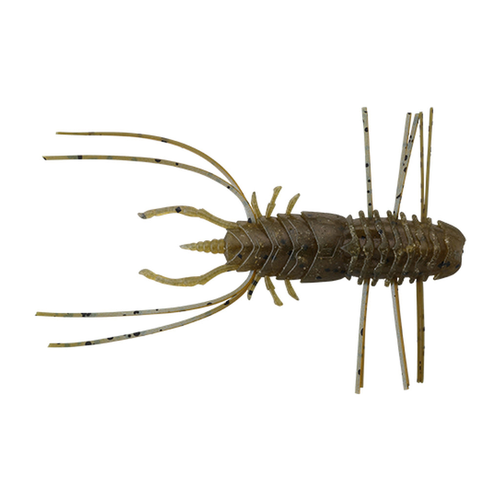 Jackall Wamwam Flare 48 in Green Pumpkin Pepper — official Jackall product photo
