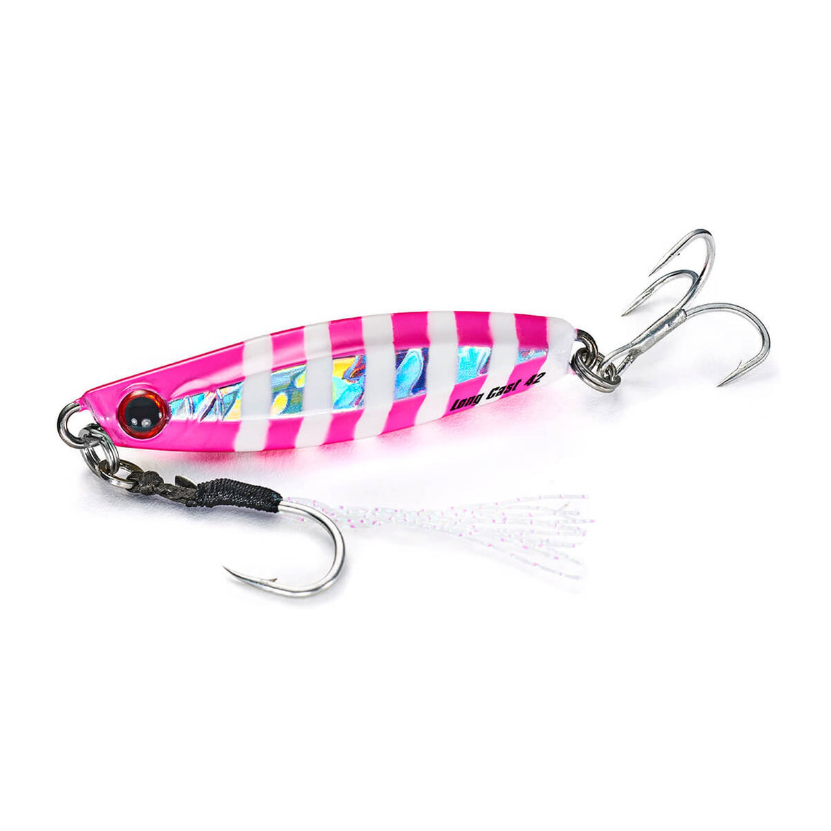 Jackson Metal Effect Long Cast 42g in PGP Platinum Gal Pink — official product photo