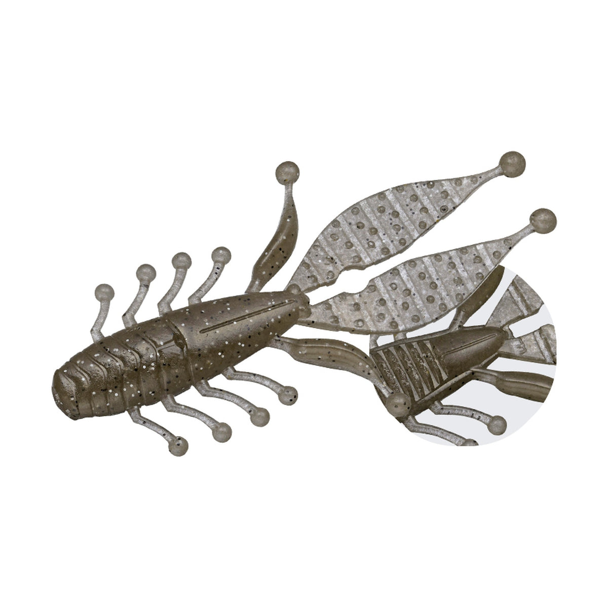 Evergreen Kicker Bug 4 in #123 Baby Crayfish — official Evergreen product photo
