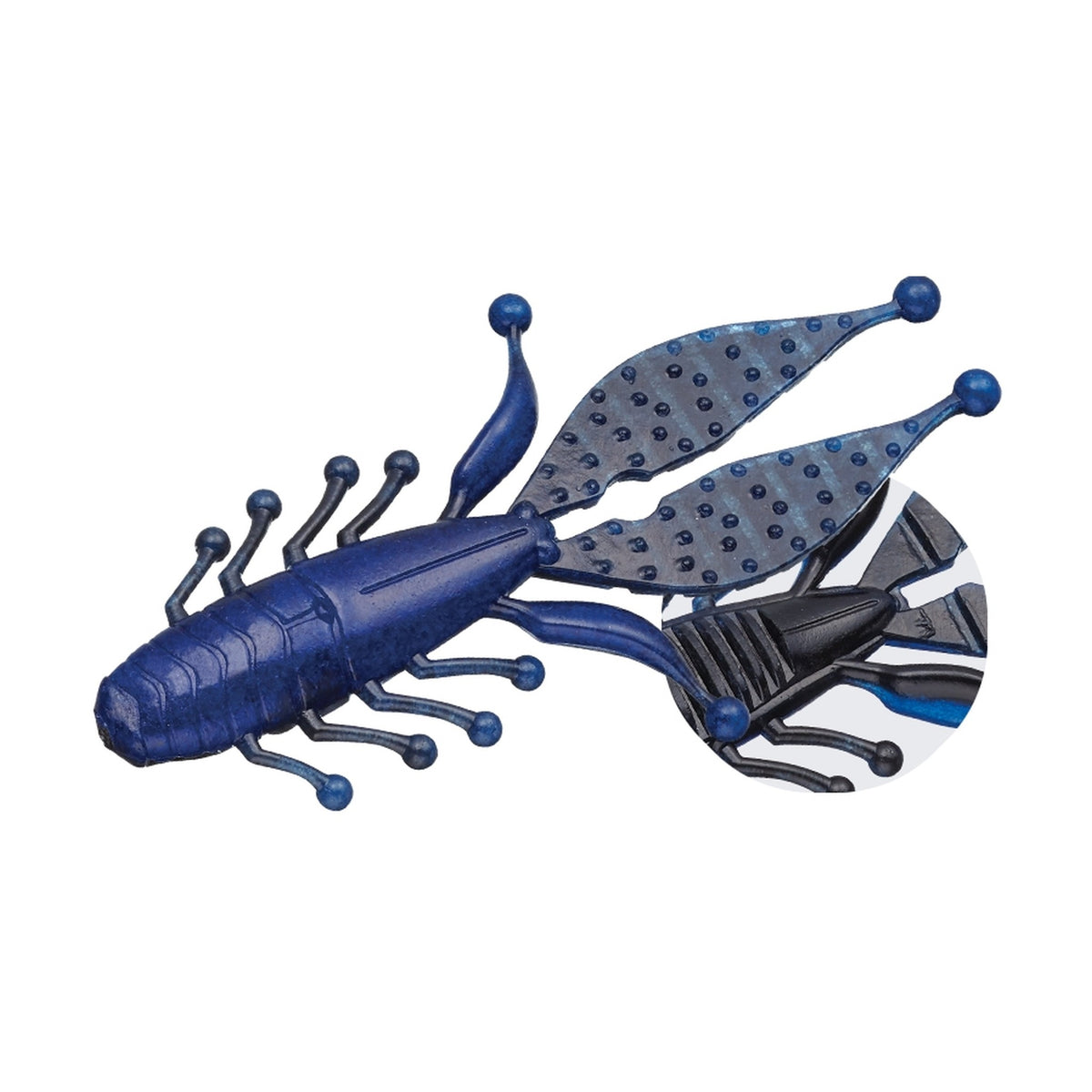 Evergreen Kicker Bug 4 in #96 Black & Blue — official Evergreen product photo