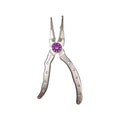 Kahara 6.5inch Heavy-Duty Aluminum Pliers Double Color in Silver/Purple — official product photo