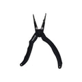 Kahara 6.5inch Aluminum Pliers Rubber-Handle Slim Type in Matte Black — official product photo