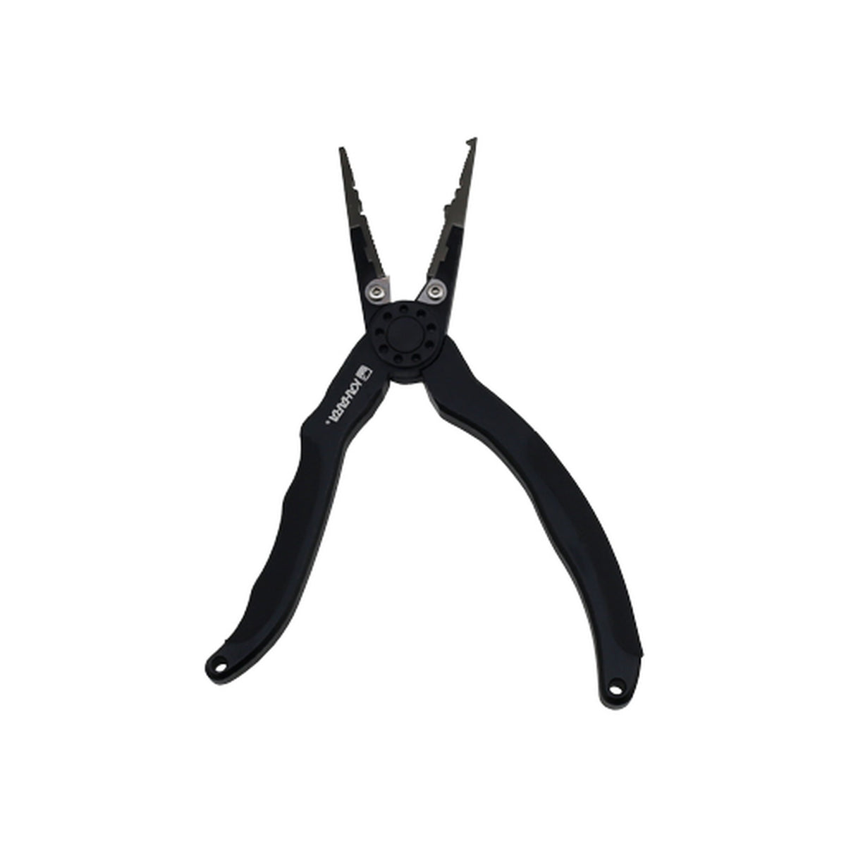 Kahara 6.5inch Aluminum Pliers Rubber-Handle Slim Type in Matte Black — official product photo