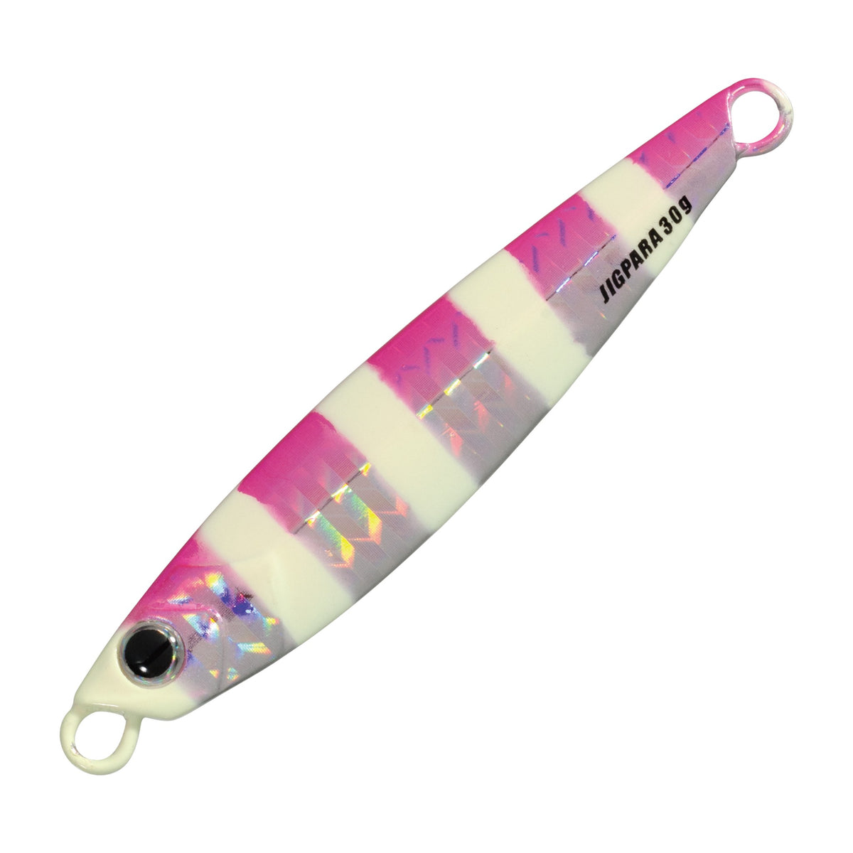 Major Craft Jigpara Short 30g in Zebra Pink — official Major Craft product photo