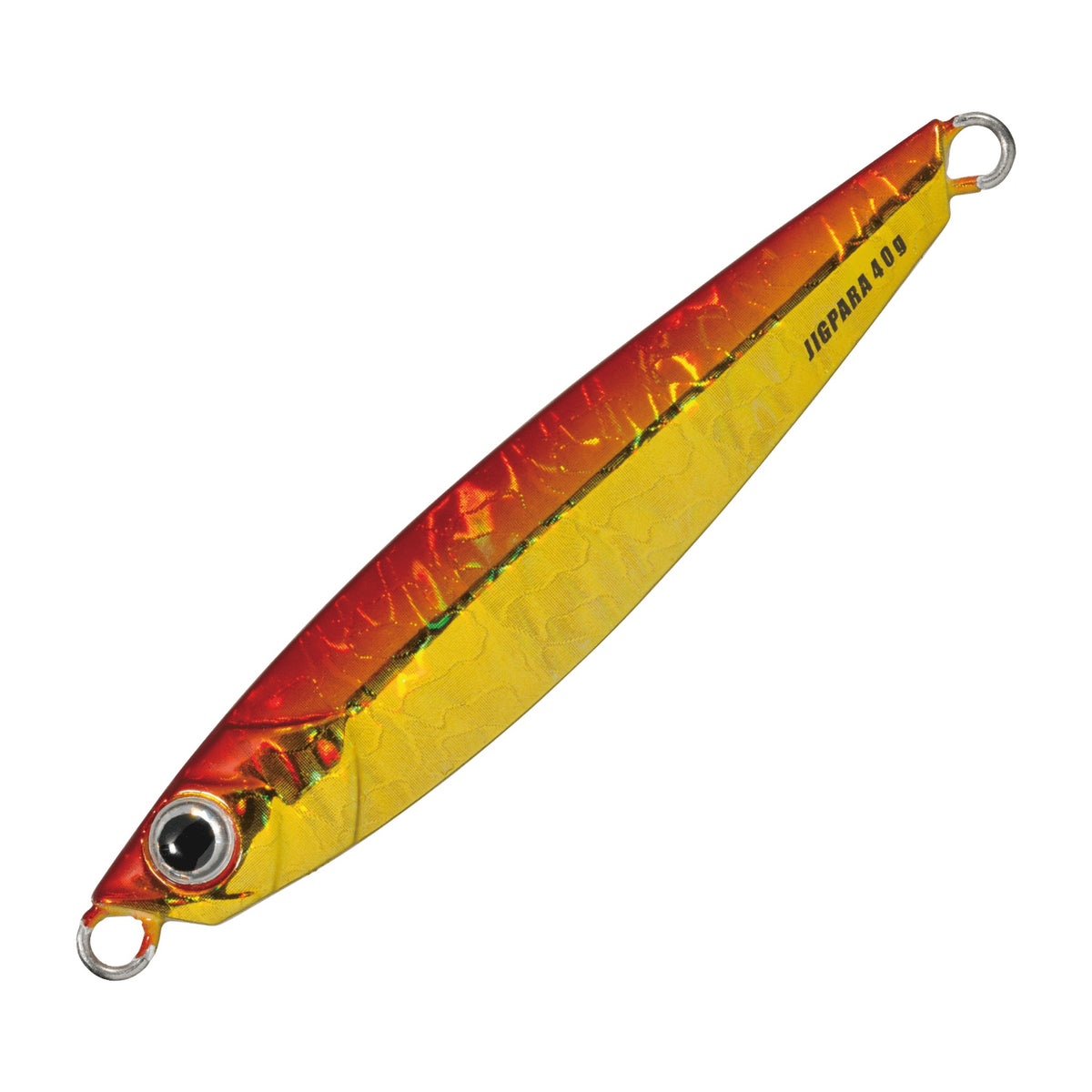 Major Craft Jigpara Short 40g in Red Gold — official Major Craft product photo