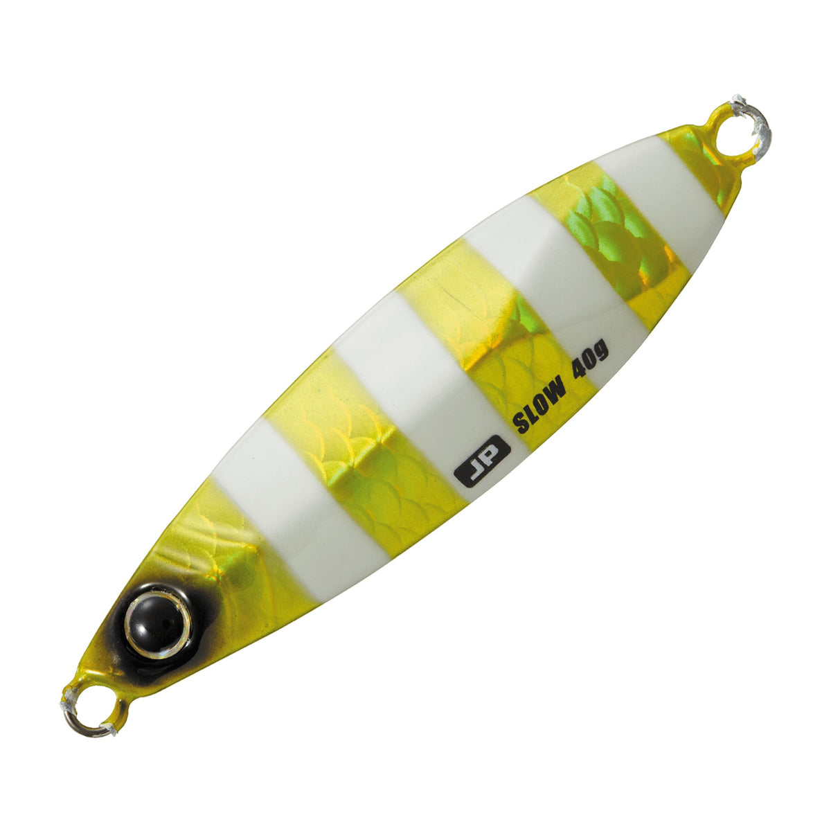 Major Craft Jigpara Slow 20g in Chart Gold Zebra — official Major Craft product photo