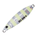 Major Craft Jigpara Slow 40g in Zebra Glow — official Major Craft product photo