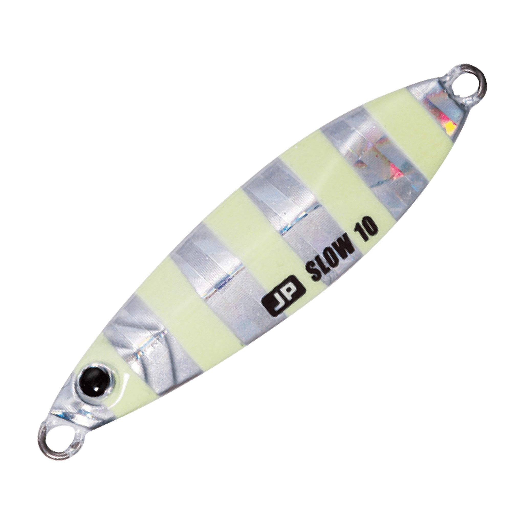 Major Craft Jigpara Slow 40g in Zebra Glow — official Major Craft product photo