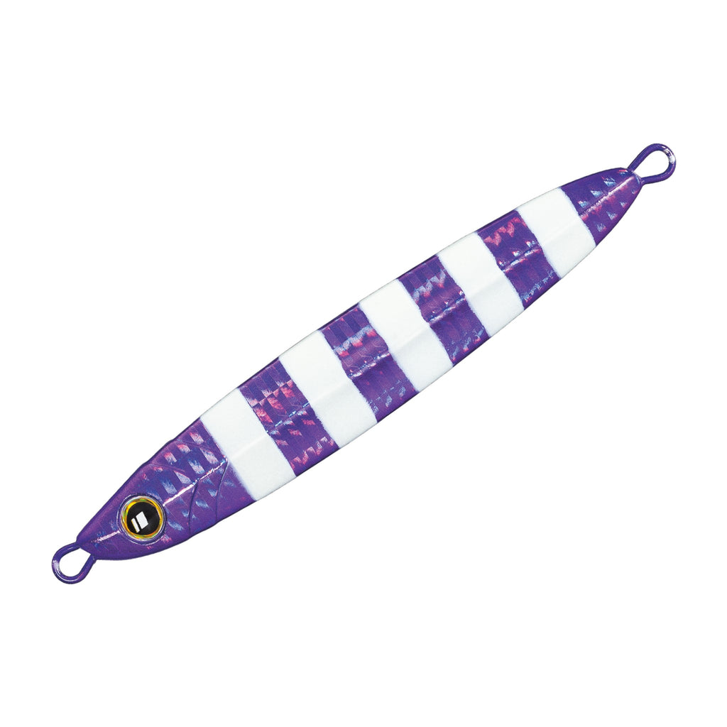 Major Craft Tachi Jigi Dojo Slow 120g in Zebra Purple — official Major Craft product photo
