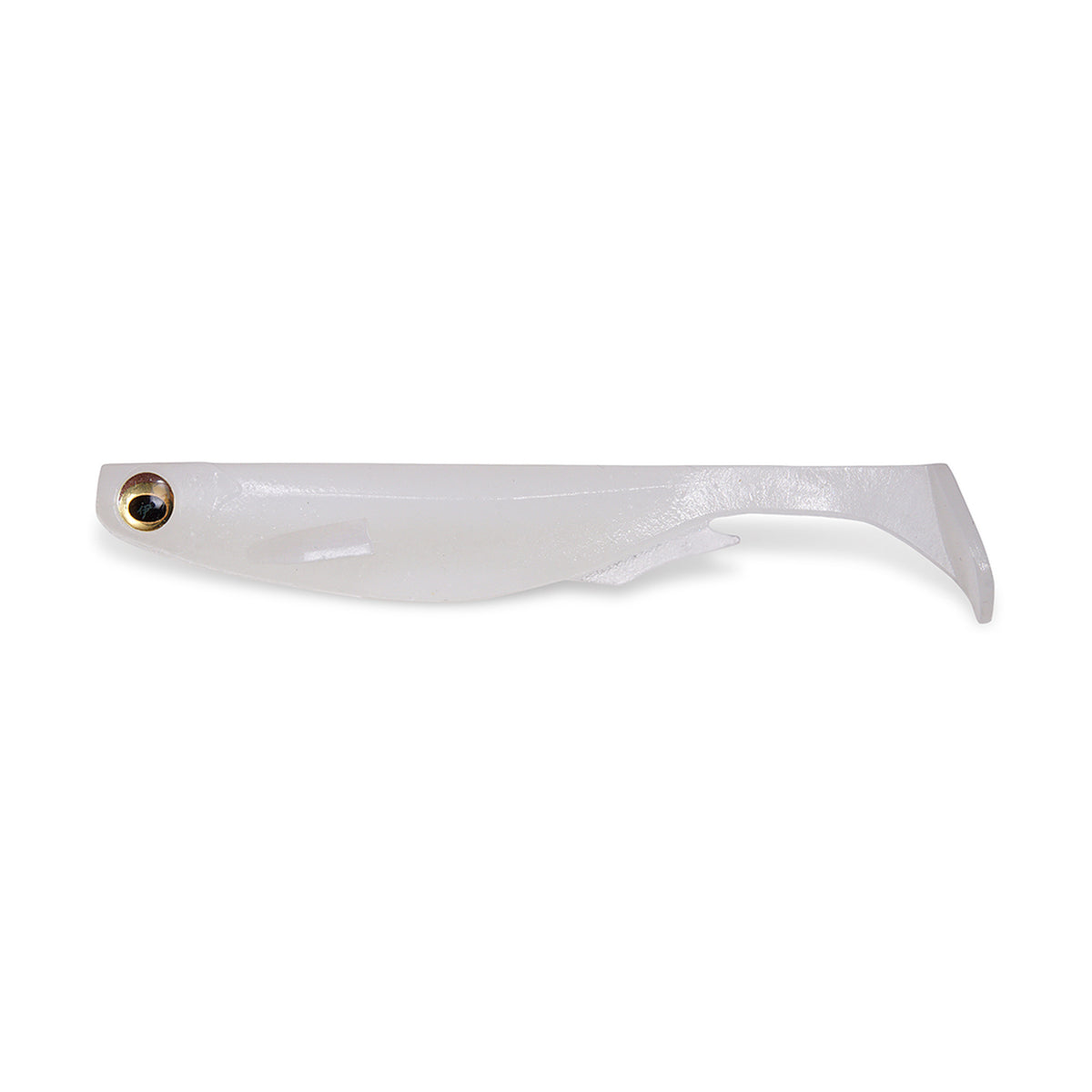 Megabass SPARK SHAD 3inch — SHIRAUO — MGB-SS3-SHR