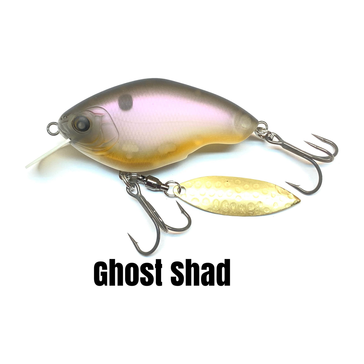 Nishine Lure Works Chippawa RB Blade in Ghost Shad — official Nishine Lure Works product photo