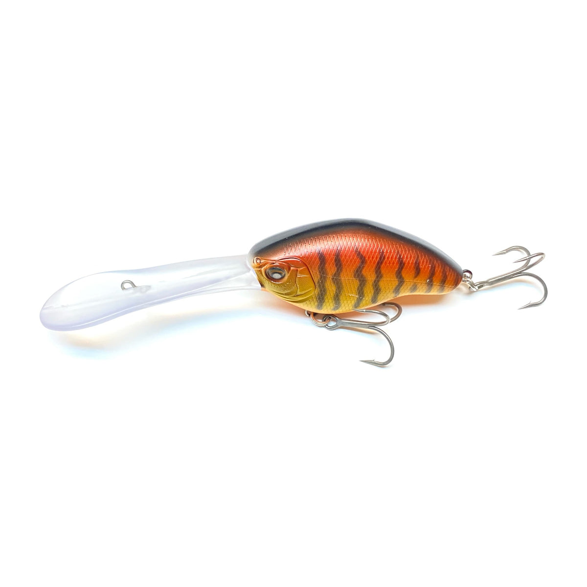 Nishine Lure Works Chippawa XDD in Matte Orange Tiger — official Nishine Lure Works product photo