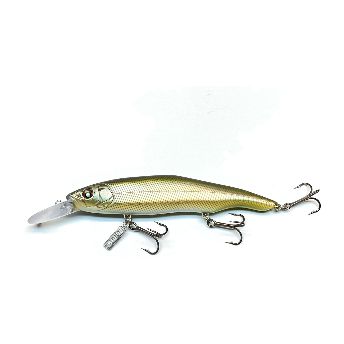 Nishine Lure Works Erie 115MD in Hologram Smelt — official Nishine Lure Works product photo