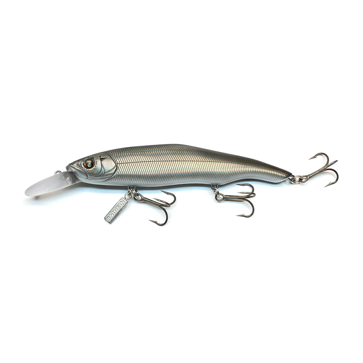 Nishine Lure Works Erie 115MD in Gun Metal — official Nishine Lure Works product photo