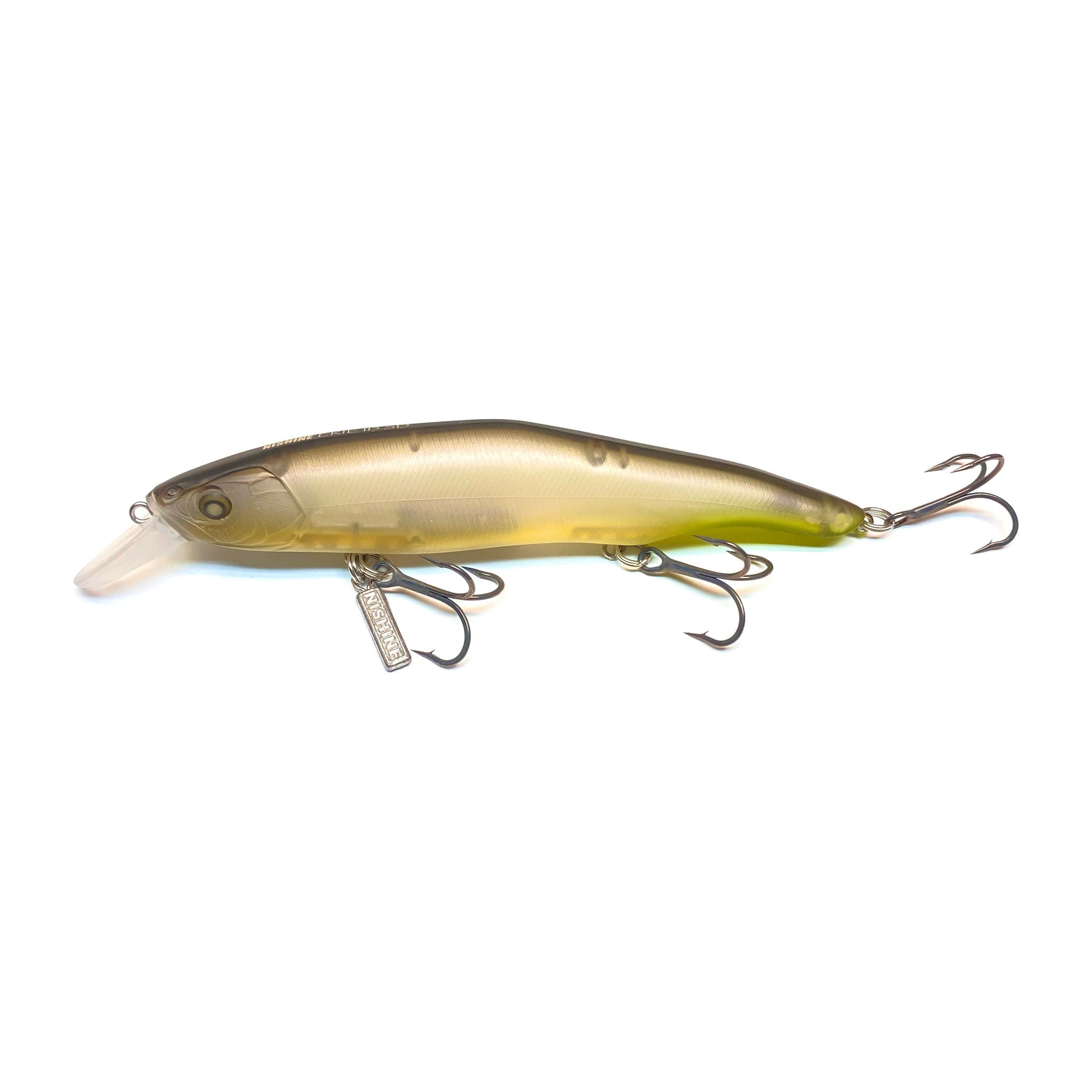 Nishine Lure Works Erie 115SD in Ghost Smelt — official Nishine Lure Works product photo