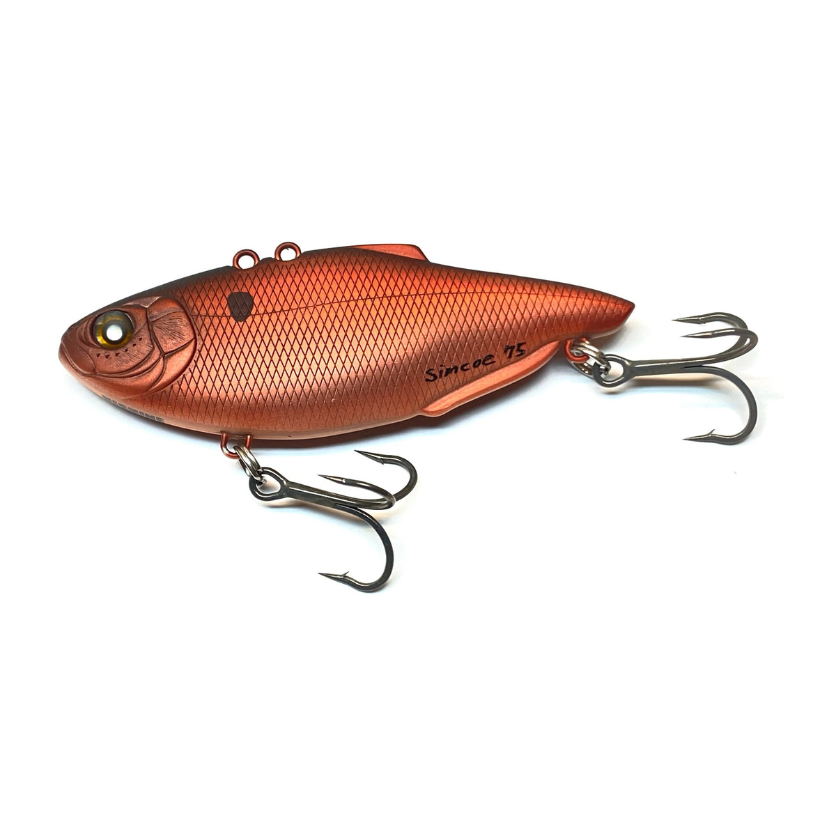 Nishine Lure Works Simcoe 75 in Copper Shad — official Nishine Lure Works product photo