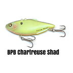 Nishine Lure Works Simcoe 75HW in BPB Chartreuse Shad — official Nishine Lure Works product photo