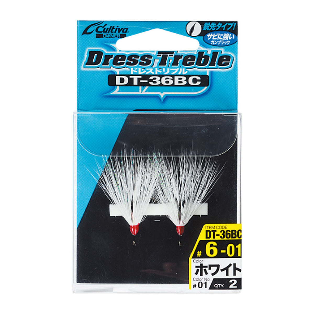 Owner DT-36BC Dress Treble White — official Owner product photo