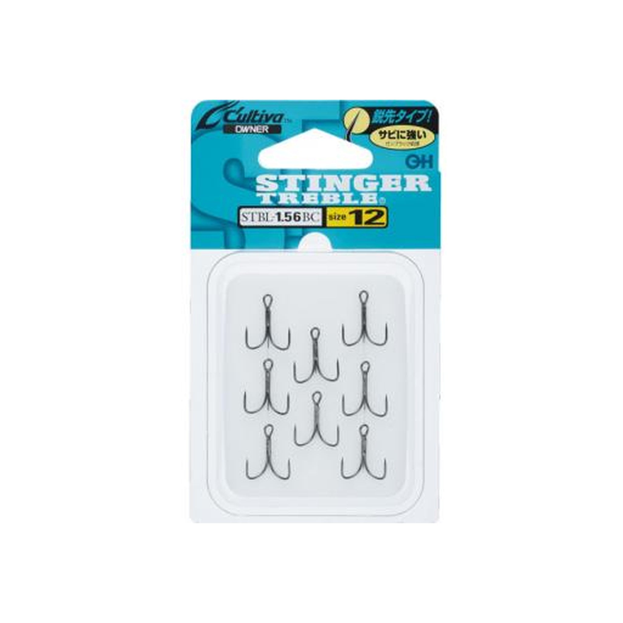 Owner STBL-1.56BC Stinger Treble Barbless — official Owner product photo