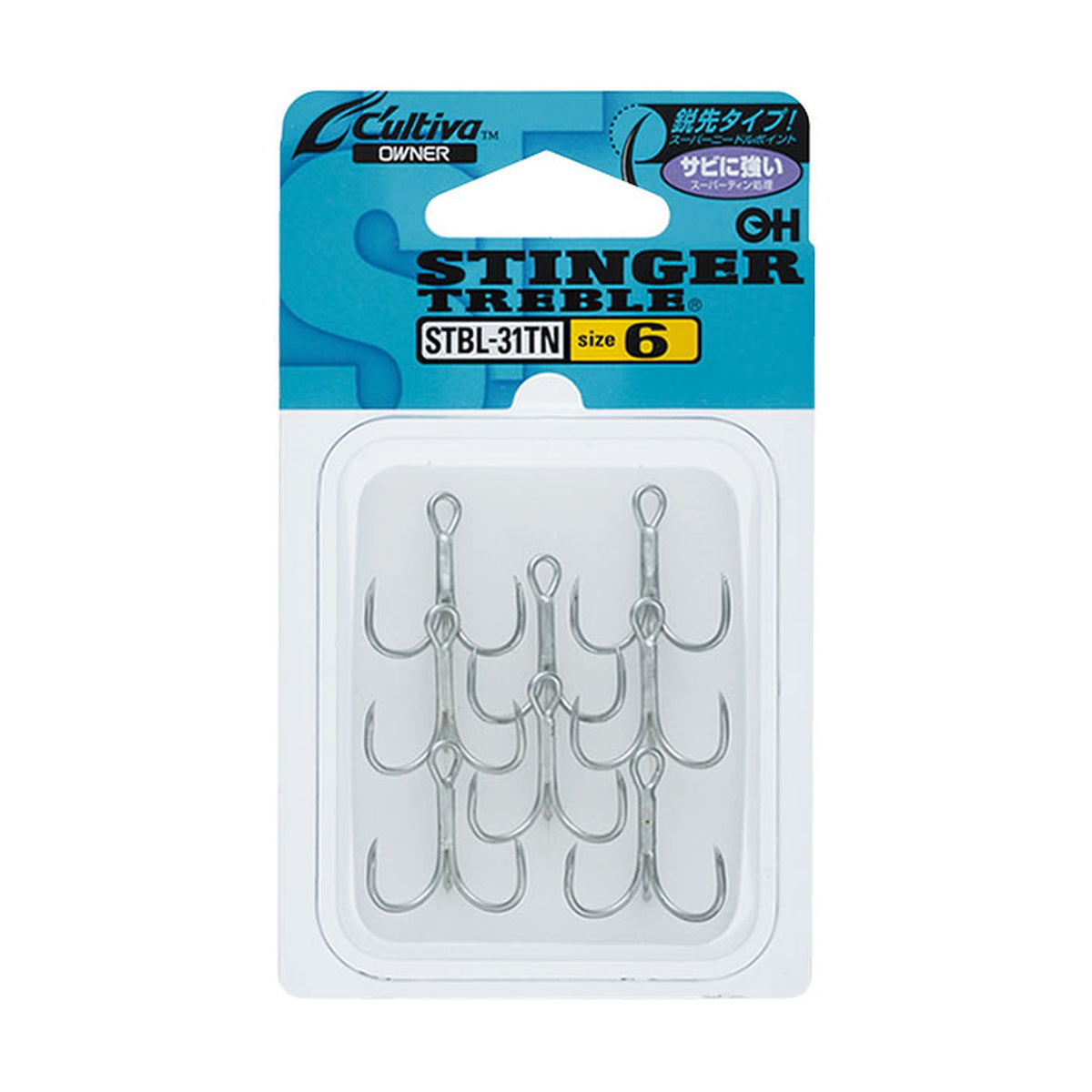Owner STBL-31TN Stinger Treble Barbless — official Owner product photo