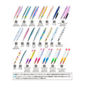 Owner Gekito Jig 105g colour range — official Owner product chart