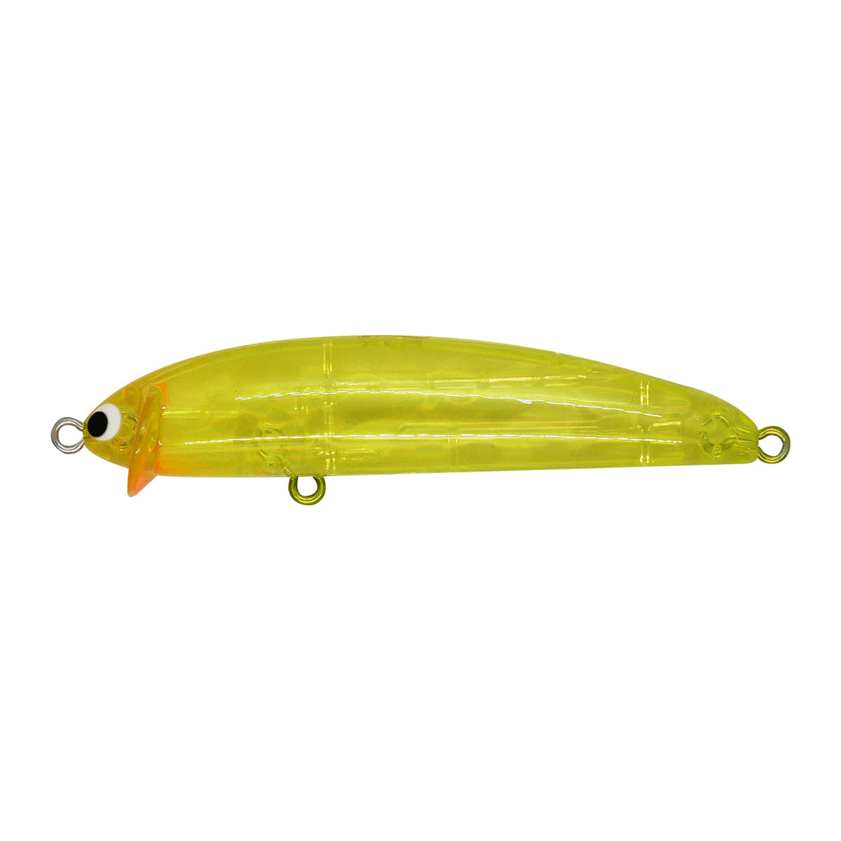 Pozidrive Garage Frilled Swimmer 75F in #05 CC (Clear Chartreuse) — official Pozidrive Garage product photo