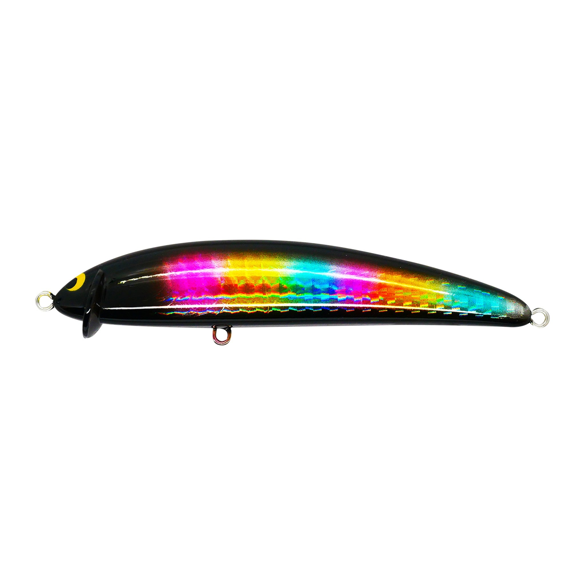 Pozidrive Garage Frilled Swimmer 95F in #10 Black Rainbow — official Pozidrive Garage product photo