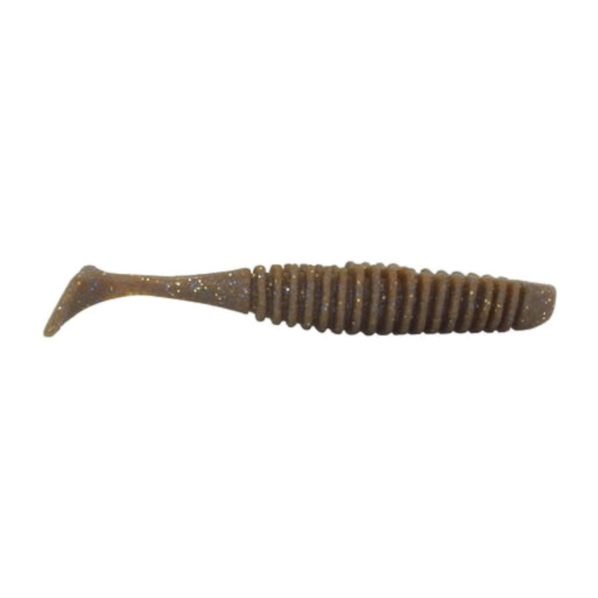 Berkley PowerBait MaxScent Pulse Tail 4.2 in Muddy Tenaga — official product photo