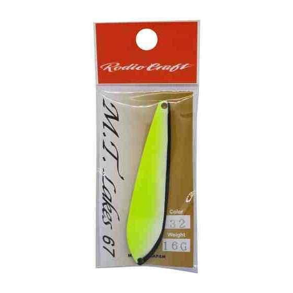 Rodio Craft M.T.Lakes 67 16g in #32 Glow Chartreuse B — official product photo