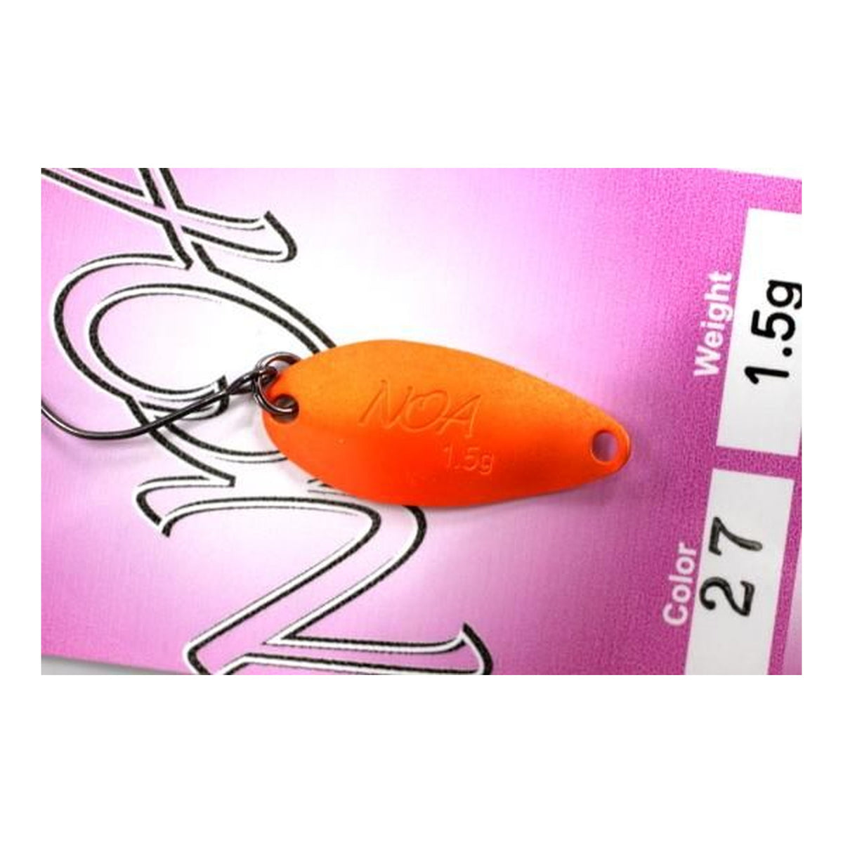 Rodio Craft NOA 1.5g #27 Fluorescent Red/Gold (Front/Back)