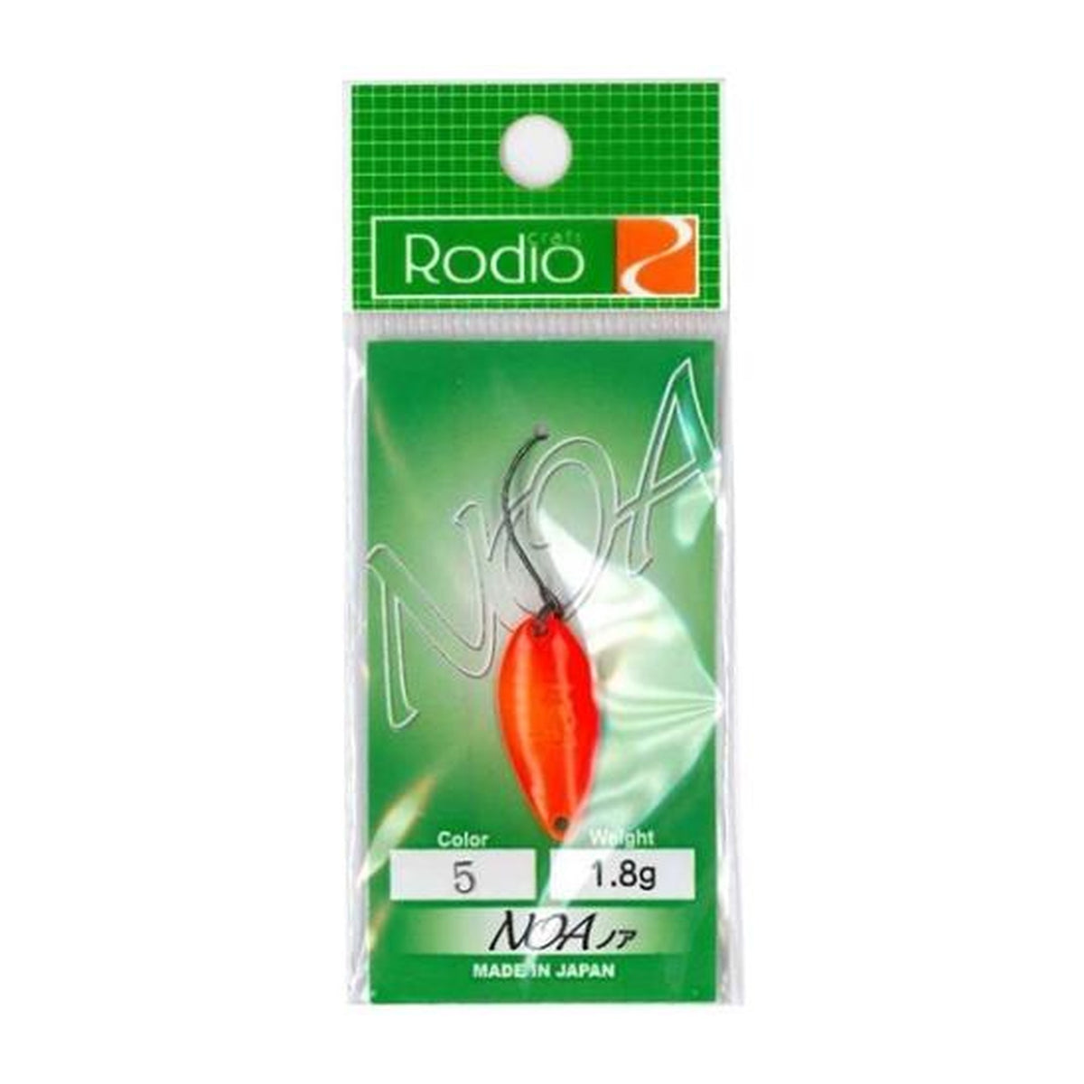 Rodio Craft NOA 1.8g in #5 Teppan Minami-Kanto — official product photo