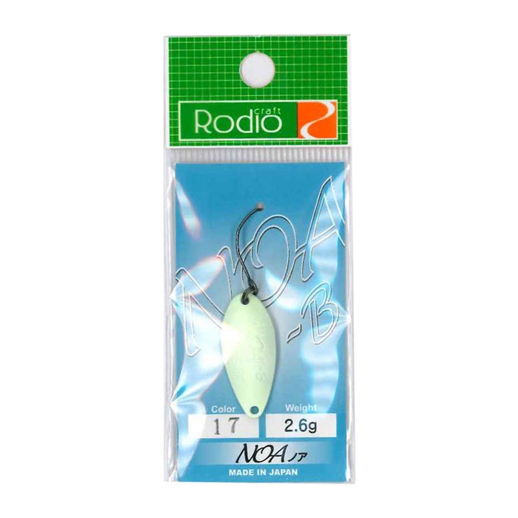 Rodio Craft NOA-B 2.6g in #17 Glow (Luminous) — official Rodio Craft product photo